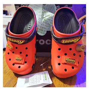 KIDS Reese chocolate crocs